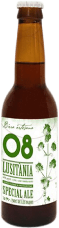 Spedizione Gratuita | Birra Birra Artesana 08 Lusitània Especial Ale Spagna Bottiglia Terzo 33 cl