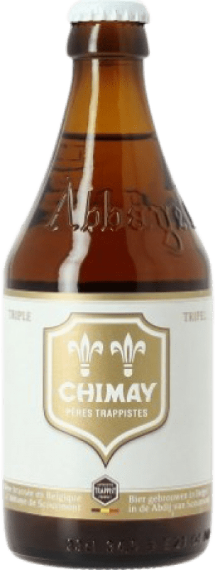 4,95 € Kostenloser Versand | Bier Chimay Triple Malt Drittelliterflasche 33 cl
