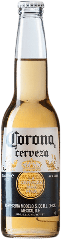 Kostenloser Versand | Bier Modelo Corona Coronita Mexiko Drittelliterflasche 35 cl
