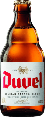 送料無料 | ビール Duvel Blonde — ブロンド ベルギー 1/3ボトル 33 cl Strong — ストロング