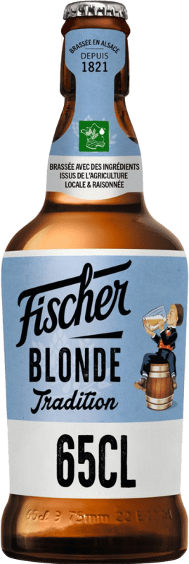 Spedizione Gratuita | Birra Fischer Blonde — Bionda Francia 65 cl