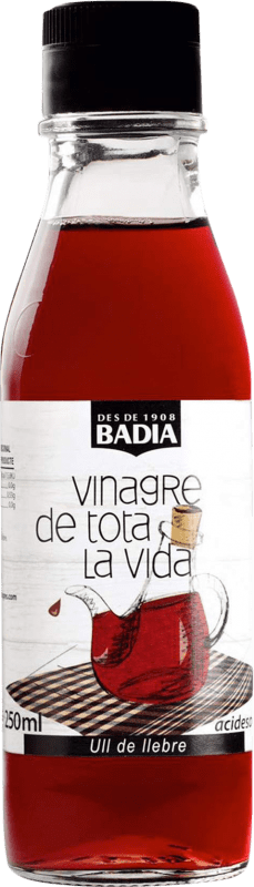 2,95 € Kostenloser Versand | Essig Badia Spanien Kleine Flasche 25 cl