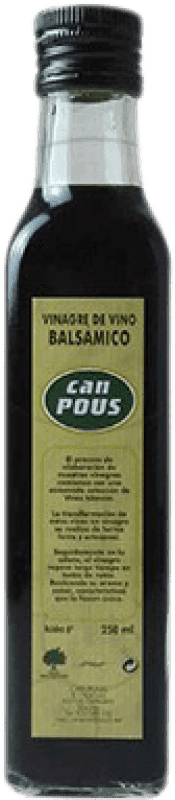 Envio grátis | Vinagre Can Pous Balsâmico Espanha Garrafinha 25 cl