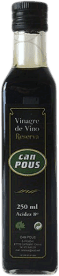 1,95 € | Vinaigre Can Pous Réserve Espagne Petite Bouteille 25 cl