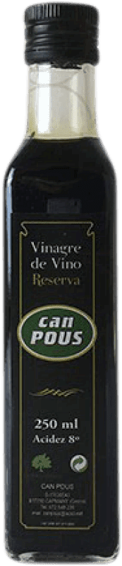 Envoi gratuit | Vinaigre Can Pous Réserve Espagne Petite Bouteille 25 cl