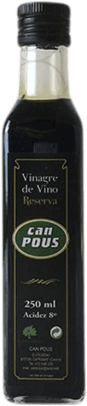 Free Shipping | Vinegar Can Pous Reserve Spain Small Bottle 25 cl