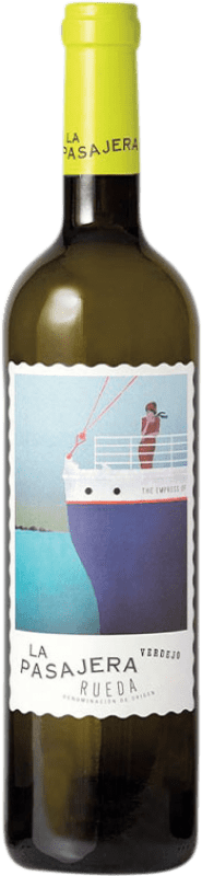 Free Shipping | White wine Victoria Ordóñez La Pasajera D.O. Rueda Castilla y León Spain Verdejo 75 cl