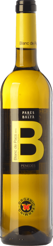 8,95 € Free Shipping | White wine Parés Baltà Blanc de Pacs Joven D.O. Penedès Catalonia Spain Macabeo, Xarel·lo, Parellada Bottle 75 cl