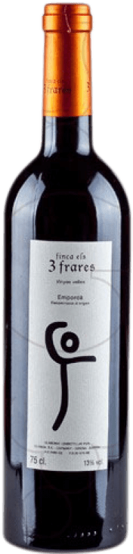 Бесплатная доставка | Красное вино Vinaltis Finca Els 3 Frares Negre старения D.O. Empordà Каталония Испания Cabernet Sauvignon, Mazuelo, Carignan 75 cl