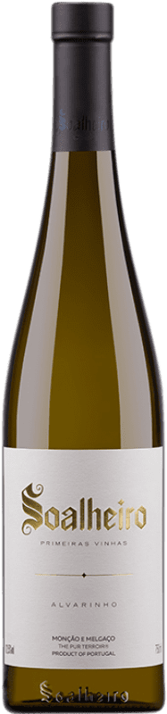 免费送货 | 白酒 Quinta de Soalheiro Primeiras Vinhas 年轻的 I.G. Portugal 葡萄牙 Albariño 75 cl