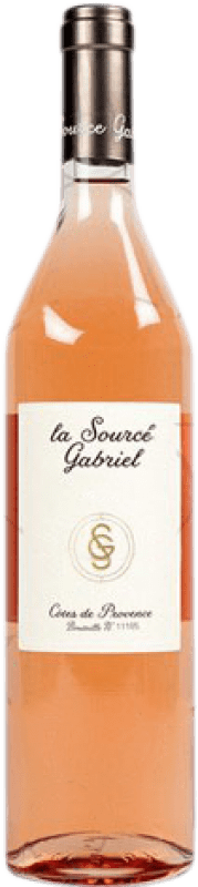 免费送货 | 玫瑰酒 Regine Sumeire La Source Gabriel 年轻的 A.O.C. France 法国 Syrah, Grenache, Cinsault 瓶子 Magnum 1,5 L