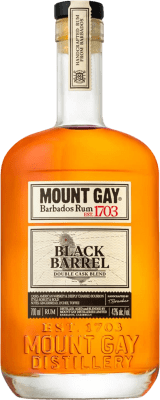 47,95 € | Rhum Mount Gay Black — Édition Noire, Barrel — Fût XA Extra Añejo — Extra Vieux Barbade 70 cl Rhum Mount Gay Black — Édition Noire, Barrel — Fût XA Extra Añejo — Extra Vieux 70 cl