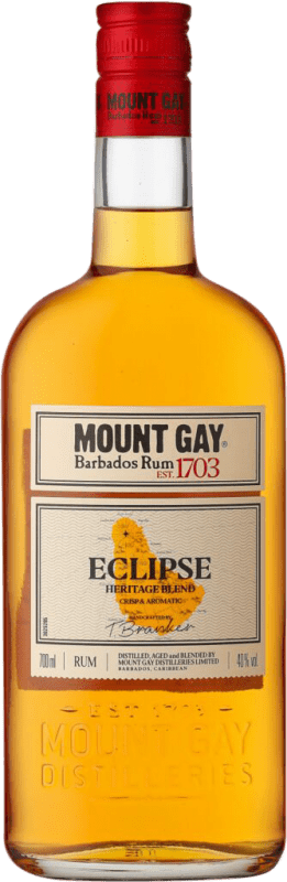 免费送货 | 朗姆酒 Mount Gay Eclipse Añejo 巴巴多斯 70 cl