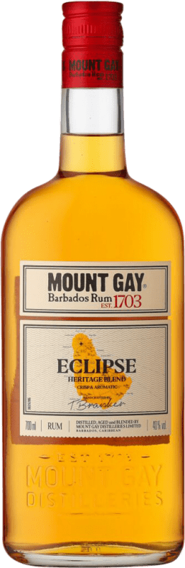 Envio grátis | Rum Mount Gay Eclipse Añejo — Envelhecido Barbados 70 cl