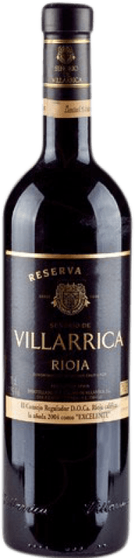 Бесплатная доставка | Красное вино Señorío de Villarrica Резерв D.O.Ca. Rioja Ла-Риоха Испания Tempranillo 75 cl