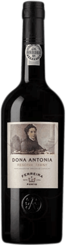 Free Shipping | Fortified wine Sogrape Ferreira Doña Antonia Tawny Reserve I.G. Porto Porto Portugal Tempranillo, Touriga Franca, Touriga Nacional, Tinta Amarela, Tinta Cão, Tinta Barroca 75 cl