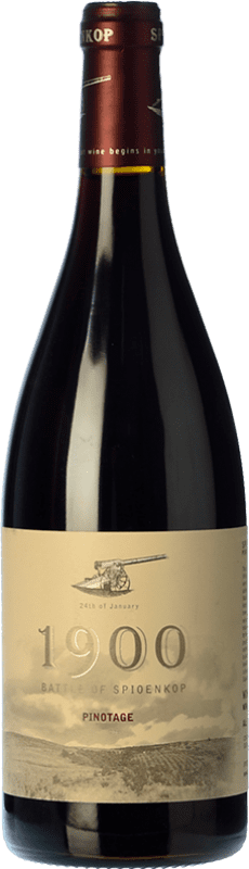 Envío gratis | Vino tinto Spioenkop 1900 Crianza Sudáfrica Pinotage 75 cl