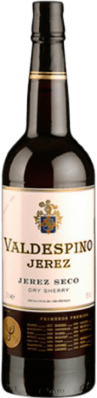11,95 € Envio grátis | Vinho fortificado Valdespino Seco D.O. Jerez-Xérès-Sherry