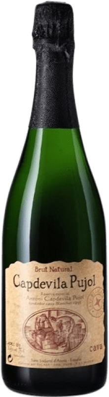 Envoi gratuit | Blanc mousseux Vins i Caves Blancher Capdevila Pujol Brut Nature Réserve D.O. Cava Catalogne Espagne Macabeo, Xarel·lo, Parellada 75 cl