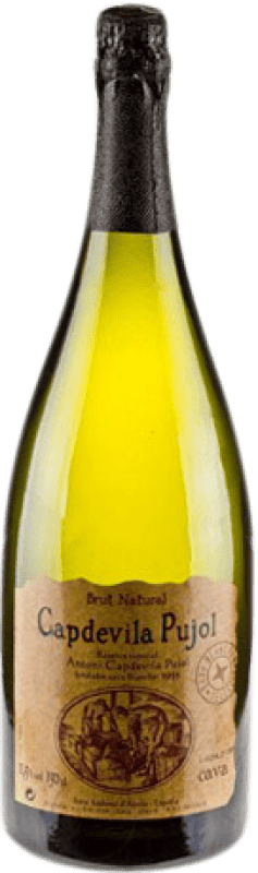 Free Shipping | White sparkling Vins i Caves Blancher Capdevila Pujol Brut Nature Reserve D.O. Cava Catalonia Spain Macabeo, Xarel·lo, Parellada Magnum Bottle 1,5 L