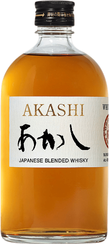33,95 € Envío gratis | Whisky Blended Eigashima Akashi Reserva Botella Medium 50 cl