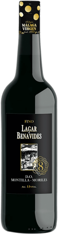 Free Shipping | Fortified wine Málaga Virgen Fino Lagar de Benavides D.O. Montilla-Moriles Andalusia Spain Pedro Ximénez 75 cl