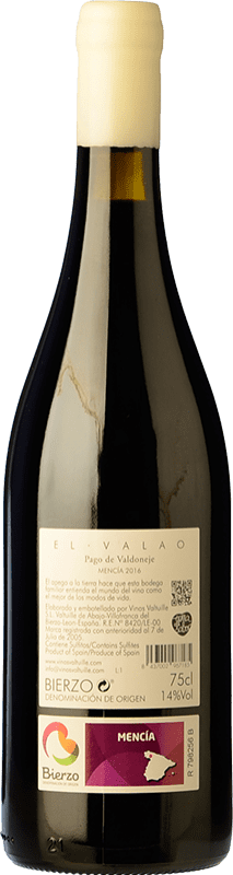 10,95 € Free Shipping | Red wine Valtuille Valao D.O. Bierzo Spain Mencía Bottle 75 cl