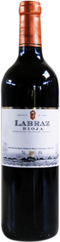 Envoi gratuit | Vin rouge Piérola Labraz Jeune D.O.Ca. Rioja Espagne Tempranillo Bouteille 75 cl