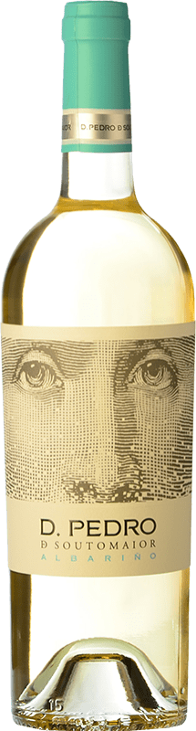 Free Shipping | White wine Adegas Galegas Don Pedro de Soutomaior D.O. Rías Baixas Spain Albariño Bottle 75 cl