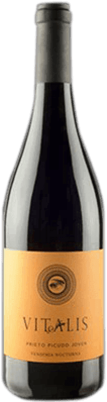 Envoi gratuit | Vin rouge Vitalis Vendimia nocturna Jeune D.O. Tierra de León Espagne Prieto Picudo 75 cl