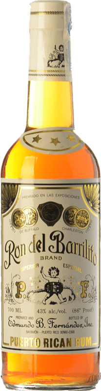 Spedizione Gratuita | Rum Edmundo B. Fernández Barrilito Tres Estrellas Puerto Rico 70 cl