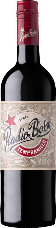 Vino tinto Hammeken Radio Boka I.G.P. Vino de la Tierra de Castilla Castilla la Mancha España Tempranillo 75 cl