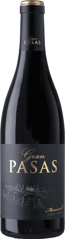 Vin rouge Hammeken Gran Pasas Crianza D.O. Yecla Espagne Monastrell 75 cl