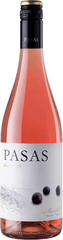 Rosé wine Hammeken Pasas Sonrosado D.O. Yecla Spain Monastrell 75 cl