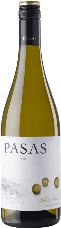 Vin blanc Hammeken Pasas Uva Blanca D.O. Yecla Espagne Viura, Verdejo, Sauvignon Blanc 75 cl