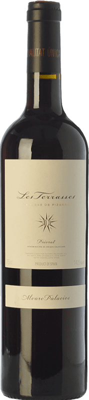 223,95 € | Red wine Álvaro Palacios Les Terrasses Laderas de Pizarra Aged D.O.Ca. Priorat Catalonia Spain Syrah, Grenache, Cabernet Sauvignon, Carignan Jéroboam Bottle-Double Magnum 3 L