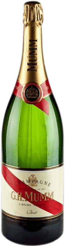 2 389,95 € Envio grátis | Espumante branco G.H. Mumm Cordon Rouge Brut Grande Reserva A.O.C. Champagne Botella Balthazar 12 L