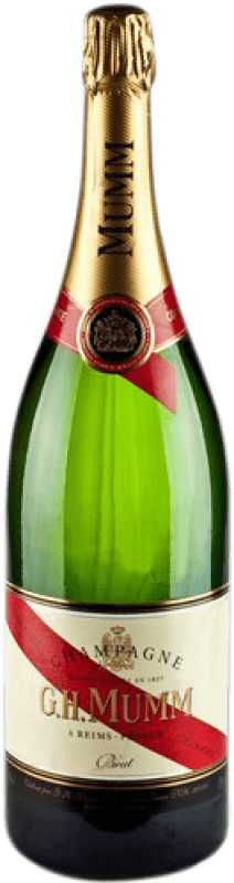 1 333,95 € Envio grátis | Espumante branco G.H. Mumm Cordon Rouge Brut Grande Reserva A.O.C. Champagne Garrafa Salmanazar 9 L