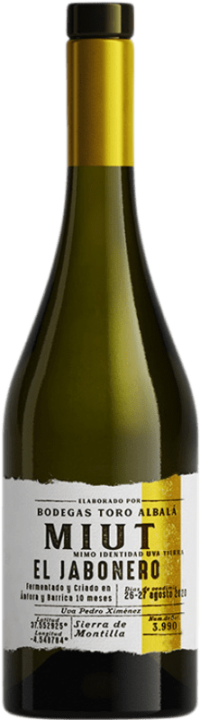 Spedizione Gratuita | Vino bianco Toro Albalá Miut El Jabonero Crianza D.O. Montilla-Moriles Andalusia Spagna Pedro Ximénez 75 cl