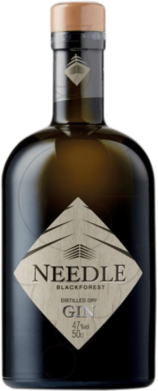 Envio grátis | Gin Needle Blackforest Alemanha Garrafa Medium 50 cl