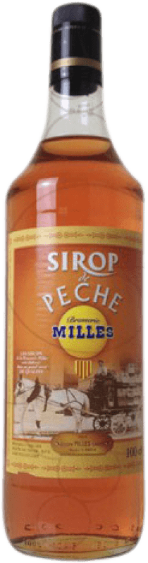 Envio grátis | Schnapp Millàs Sirop de Peche França 1 L Sem Álcool