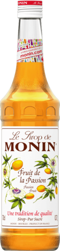 免费送货 | Schnapp Monin Sirope Fruta de la Pasión Fruit de la Passion 法国 70 cl 不含酒精