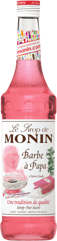 Envio grátis | Xarope para Cocktail Monin França 70 cl Barbe à Papa — Algodão Doce Sem Álcool