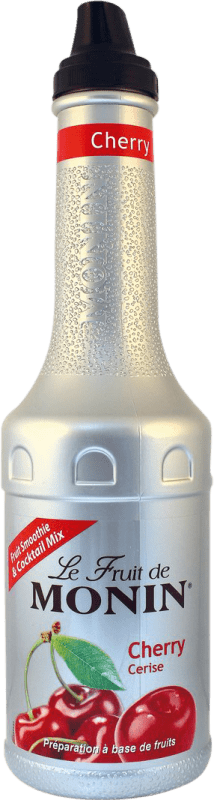 Spedizione Gratuita | Purea di Frutta per Cocktail Monin Francia 1 L Cherry — Ciliegia Senza Alcol