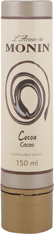 Envío gratis | Schnapp Monin Creme L'Artiste Cacao Cocoa Francia Botellín 15 cl Sin Alcohol