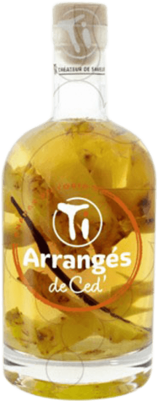 Envio grátis | Licores Ti Arrangés de Ced' Ananas Victoria França 70 cl