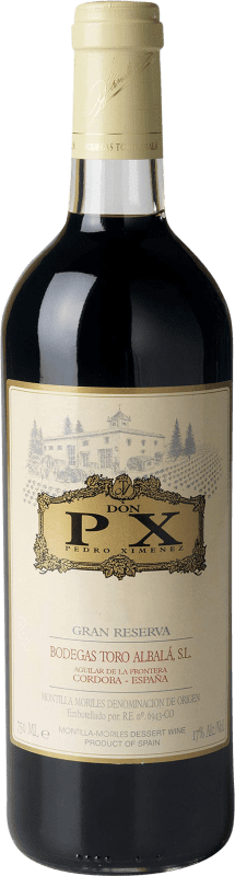 Kostenloser Versand | Verstärkter Wein Toro Albalá Don P.X. Große Reserve 1986 D.O. Montilla-Moriles Andalucía y Extremadura Spanien Pedro Ximénez Magnum-Flasche 1,5 L