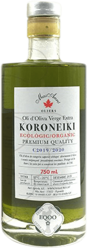 22,95 € | Olivenöl Mas Auró Koroneiki Botella D.O. Empordà Katalonien Spanien 70 cl