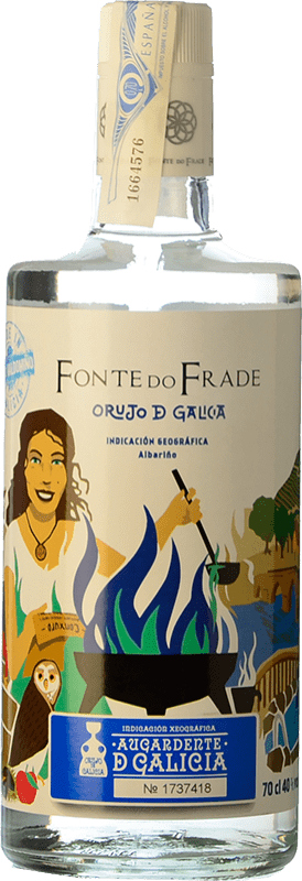 18,95 € Envio grátis | Aguardente Orujo Pazo Valdomiño Fonte do Frade