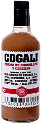 Liqueur Cream Nor-Iberica de Bebidas Cogali Crema de Chocolate y Cerezas 70 cl